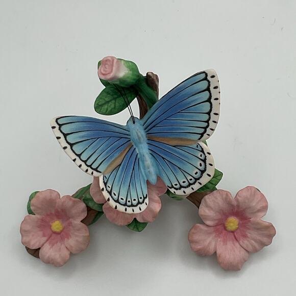 Lenox Other - Lenox Nature’s Beautiful Butterflies Adonis Blue 1991 Fine Porcelain
